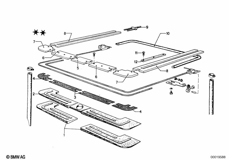 Sliding roof