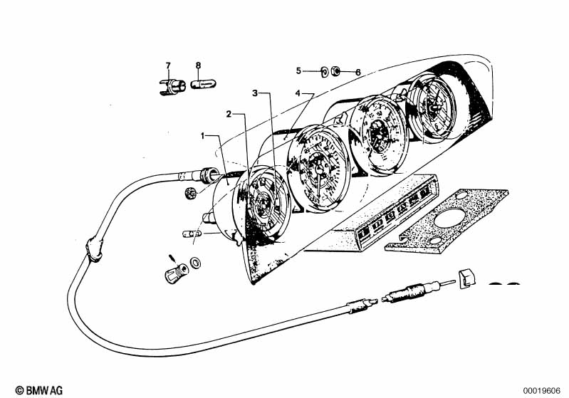 Instruments/mounting parts