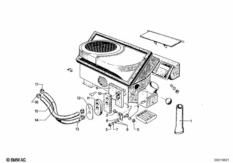 Genuine BMW 64211354041 Return Hose (Inc. 3.0Si) | ML Performance UK Car Parts