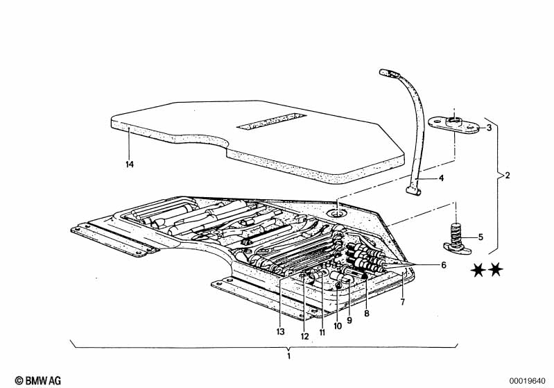 Genuine BMW 71111102916 Tool Box OHNE INHALT (Inc. 3.0S, 3.0CSL & 3.0SBav) | Duco Car Parts UK Car Parts