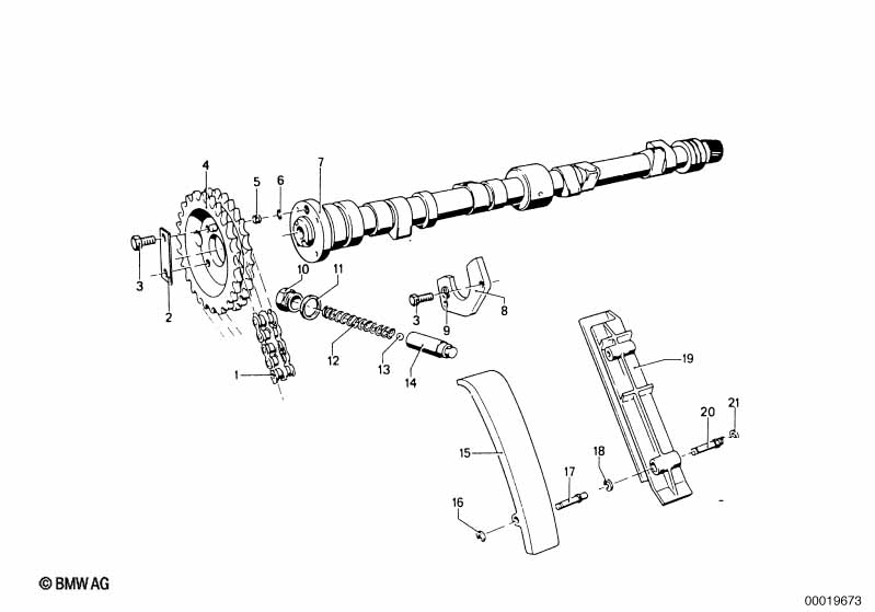 Genuine BMW 11310631014 E21 E12 Camshaft Camshaft (Inc. 1802, 2000 & 1600ti) | ML Performance EU Car Parts