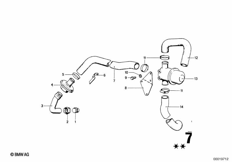 Genuine BMW 11721260149 E21 Hose (Inc. 2002) | ML Performance UK Car Parts