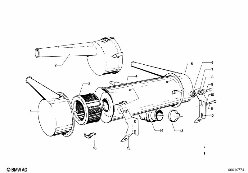 Genuine BMW 13711259758 E12 E21 E24 Wire-Strap (Inc. 2000tii) | ML Performance UK Car Parts