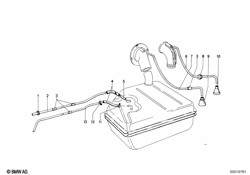 Genuine BMW 16121101014 E12 E26 E24 Grommet (Inc. 528i) | ML Performance UK Car Parts