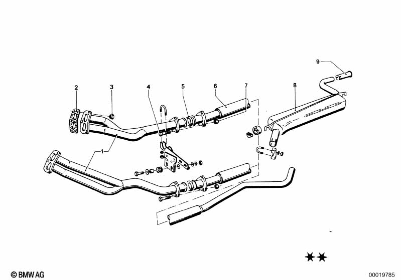 Genuine BMW 18111728363 E28 E21 E23 Gasket Asbestos Free (Inc. 2500, 2000 & 2000tii) | ML Performance UK Car Parts