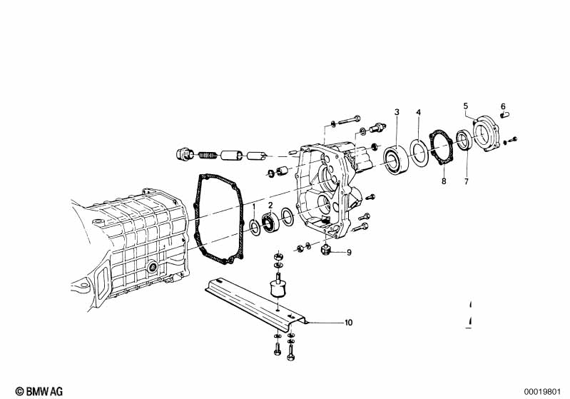 Genuine BMW 23121205767 E28 E24 Shim 56X72X0,4 (Inc. 633CSi, 630CSi & 525) | ML Performance EU Car Parts