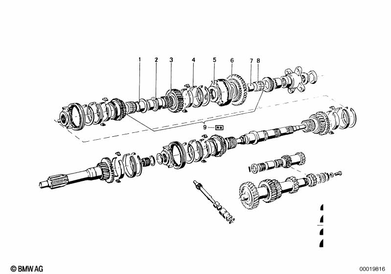 Necessaire de reparation boite vt Getrag