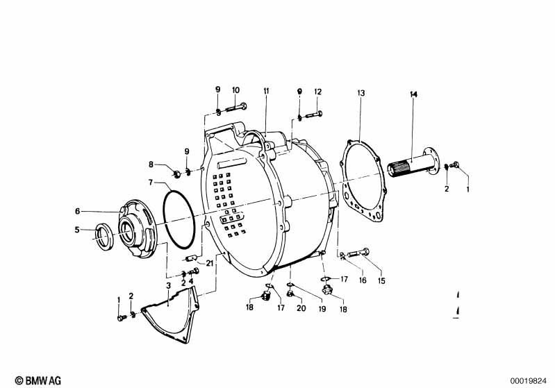 Genuine BMW 24311201573 E12 Shaft Seal 38X50X8 (Inc. 2002, 1800 & 1802) | ML Performance UK Car Parts
