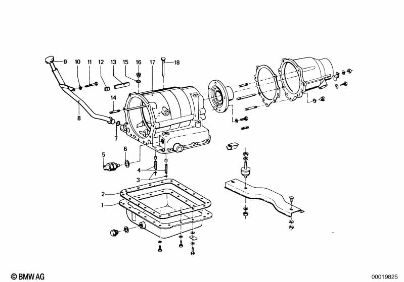 ZF 3hp12 mounting parts/suspension