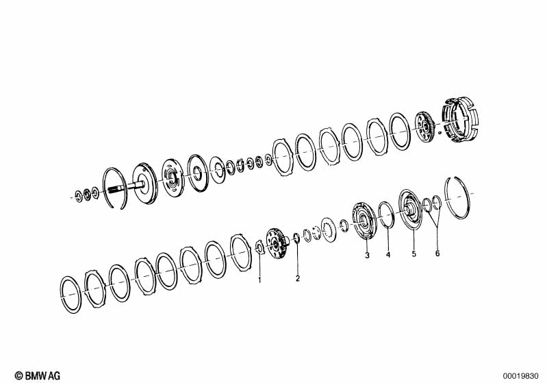 ZF 3HP12 Antriebskupplung A/B