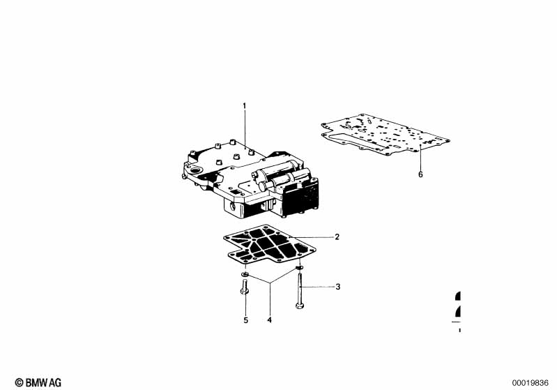 ZF 3HP12 řadicí ústrojí + montážní díly