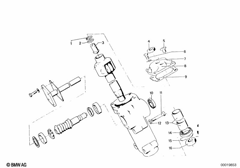 Genuine BMW 07119921087 E23 E24 E28 Hex Nut M22X1,5 (Inc. 2.5CS) | ML Performance UK Car Parts