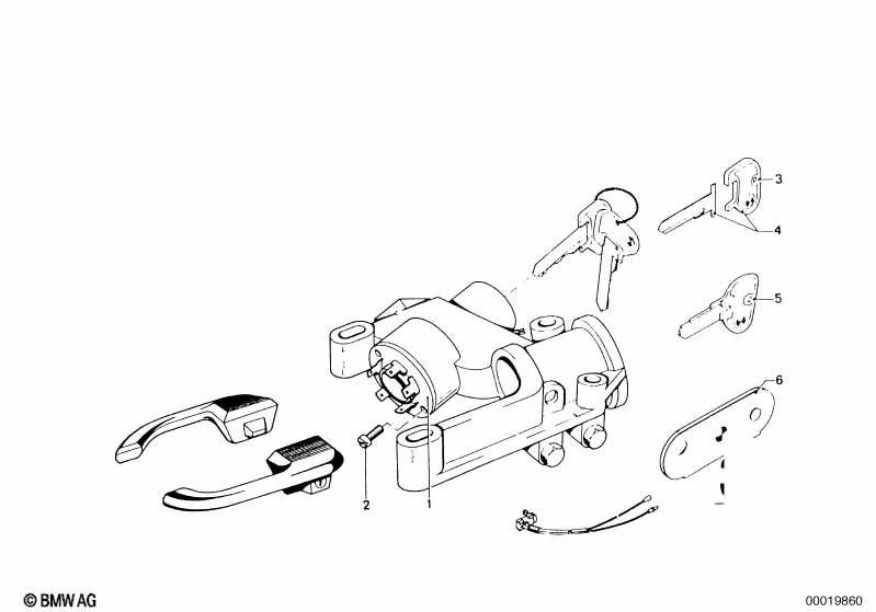 Genuine BMW 61312682120 Switch (Inc. 2002tii, 1500 & 2002) | ML Performance EU Car Parts