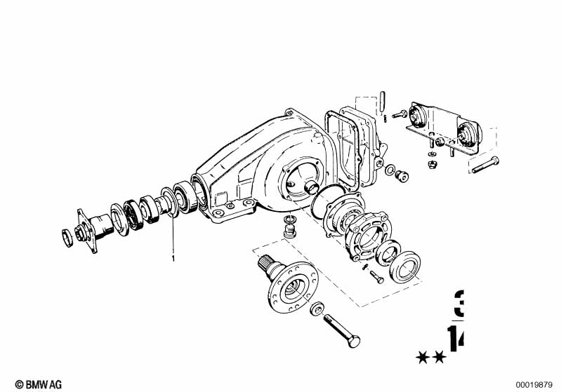 Differential-spacer ring