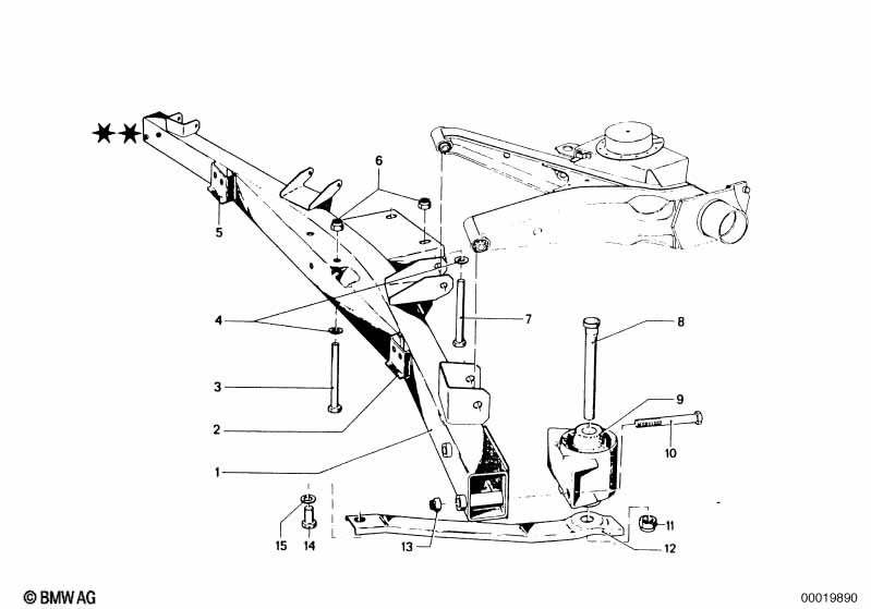 Genuine BMW 33333428100 Rubber Mounting (Inc. 2002tii, 1600ti & 2002) | ML Performance EU Car Parts
