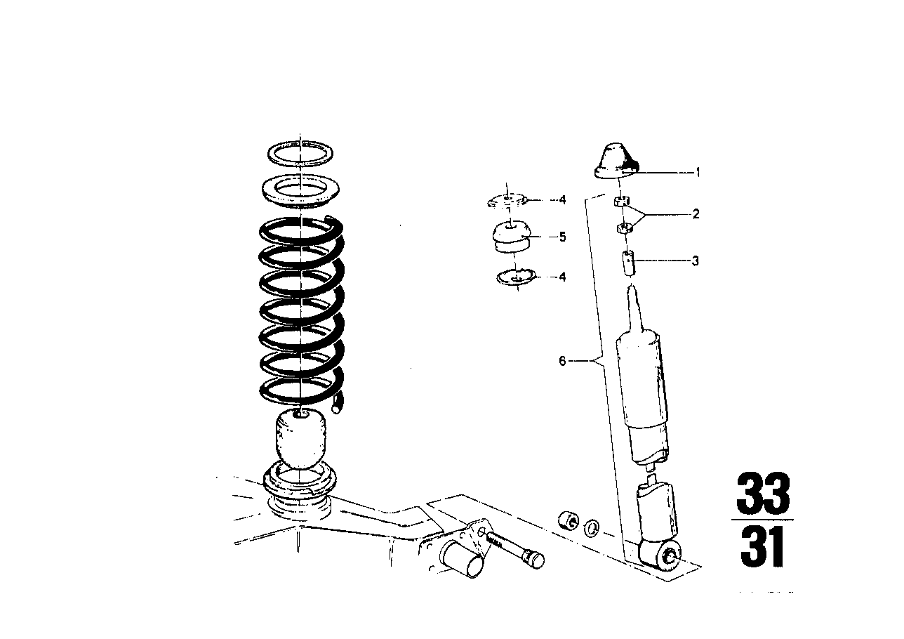 Genuine BMW 33521105047 Bush 13X10X28 (Inc. 2000, 2800CS & 3.0CSiL) | ML Performance UK Car Parts
