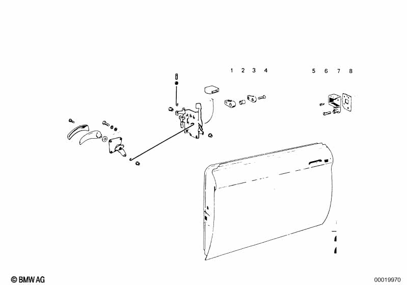 Genuine BMW 07119928511 E12 E24 E28 Countersunk Head Screw M6X12 (Inc. 730) | ML Performance UK Car Parts