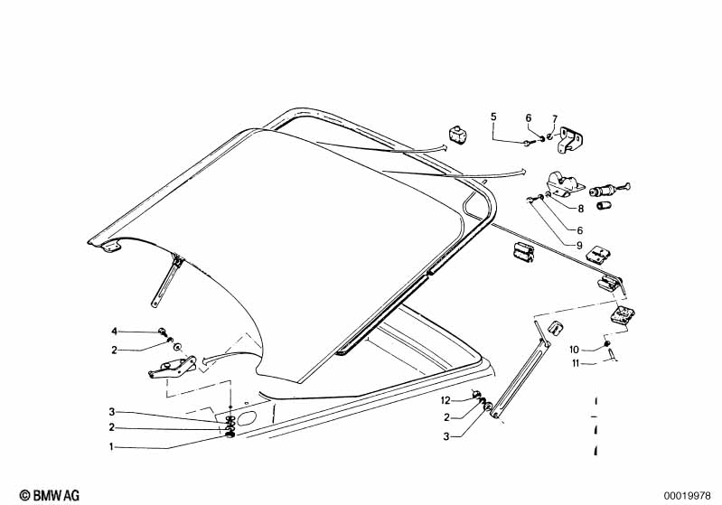 Genuine BMW 07119915046 E39 E32 Hex Bolt With Washer M6X25-Z3 (Inc. 525ix) | ML Performance UK Car Parts