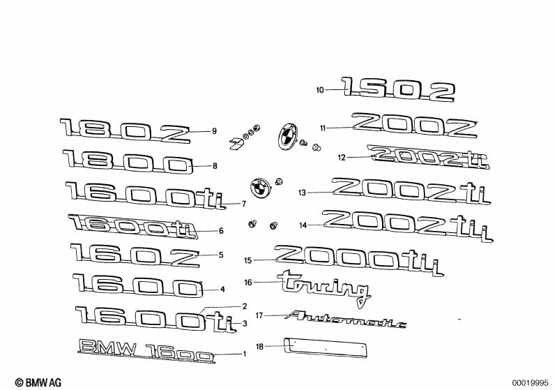 Emblems / letterings