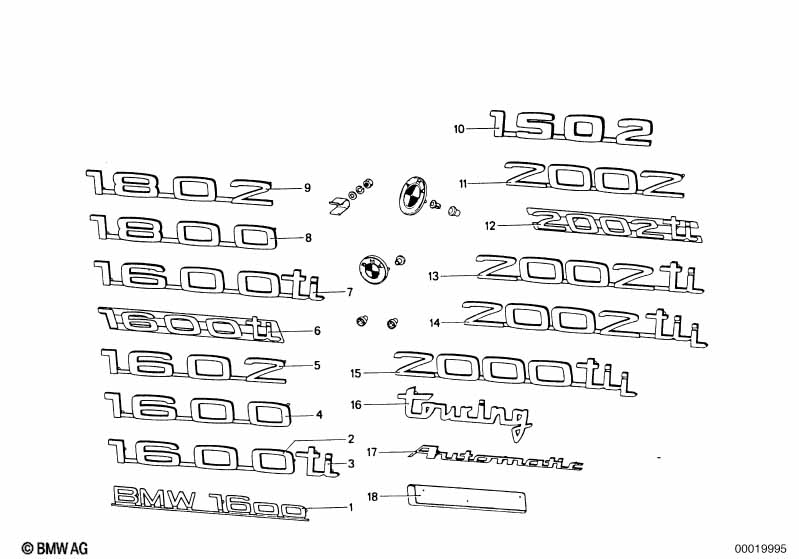 Emblems / letterings