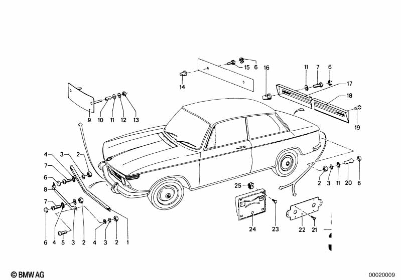 Genuine BMW 51181832848 E21 E12 Spacer Tube (Inc. 3.0S, 530i & 3.0SBav) | ML Performance EU Car Parts