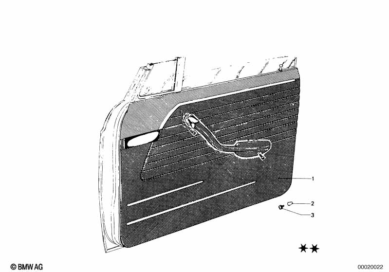 Door trim panel