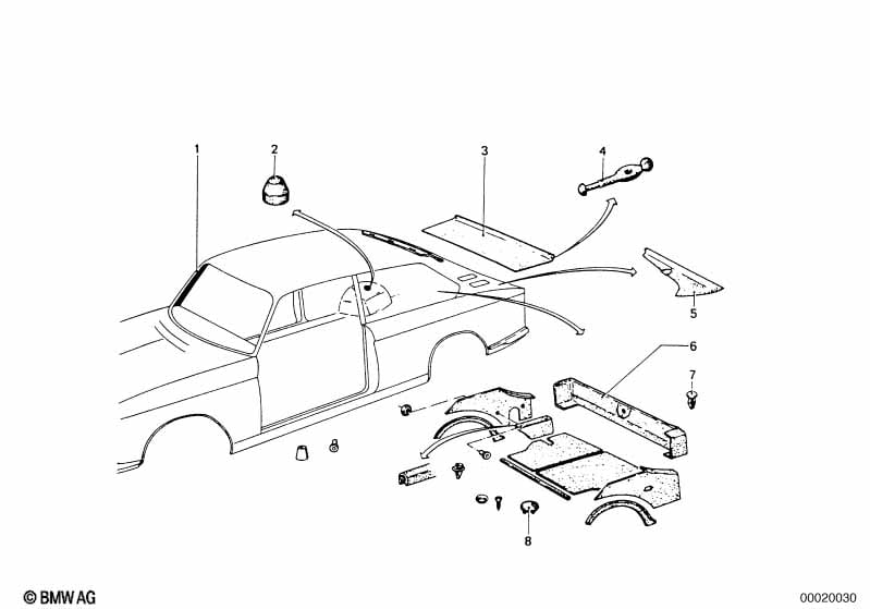 Trim panel, trunk floor