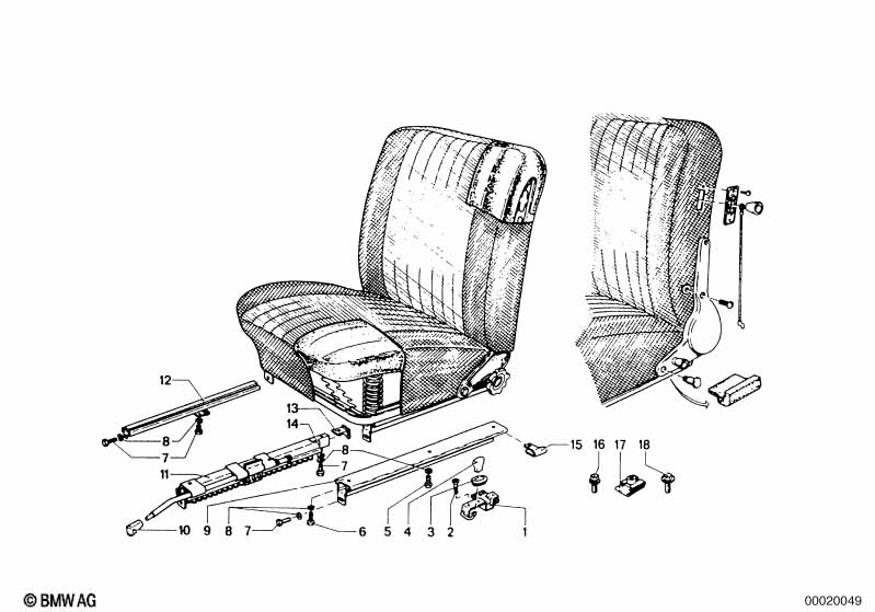 Seat rail