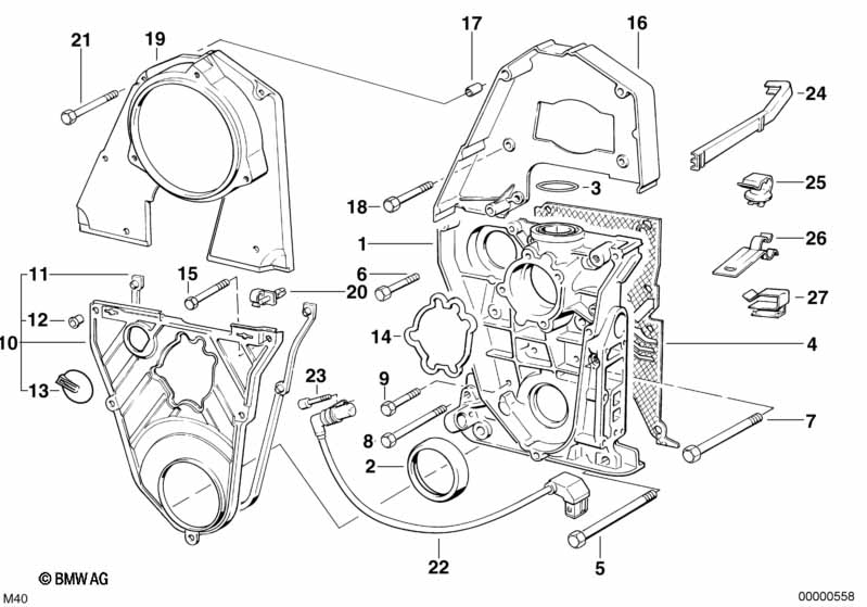 Genuine BMW 11141714619 E30 E34 E36 Shaft Seal 42X52X8 (Inc. 318i, 518i & 316i) | ML Performance UK Car Parts