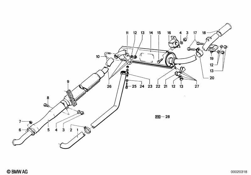 Genuine BMW 18211245378 Bow (Inc. 1800tiSA, 2000tii & 2000ti) | ML Performance EU Car Parts