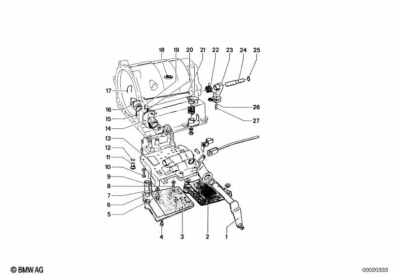 ชุดเปลี่ยนเกียร์/เกียร์จอดรถ ZF 3HP12