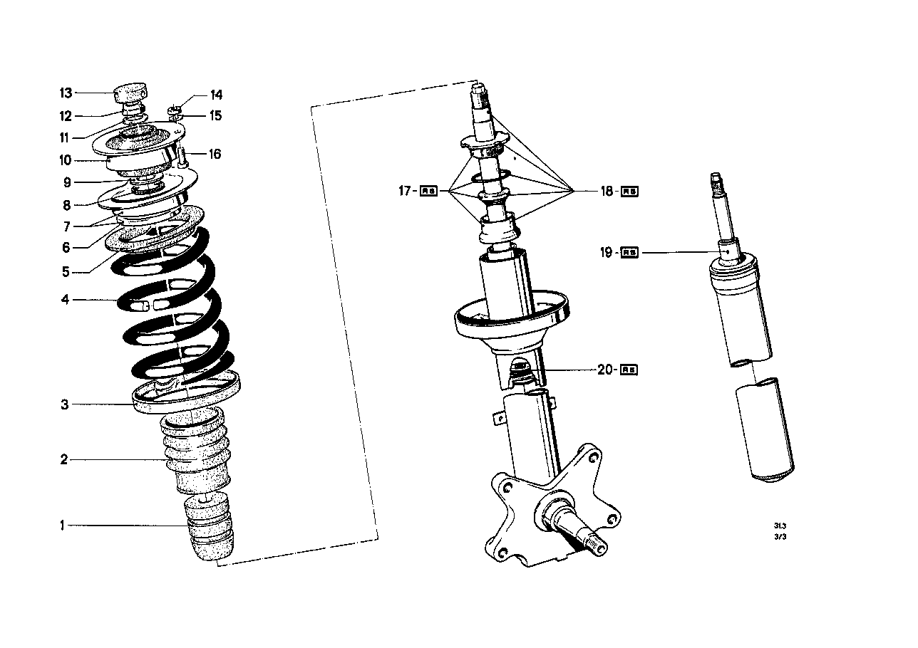 Genuine BMW 31332750122 Spring Pad (Inc. 2000, 2000CS & 2000tii) | ML Performance UK Car Parts