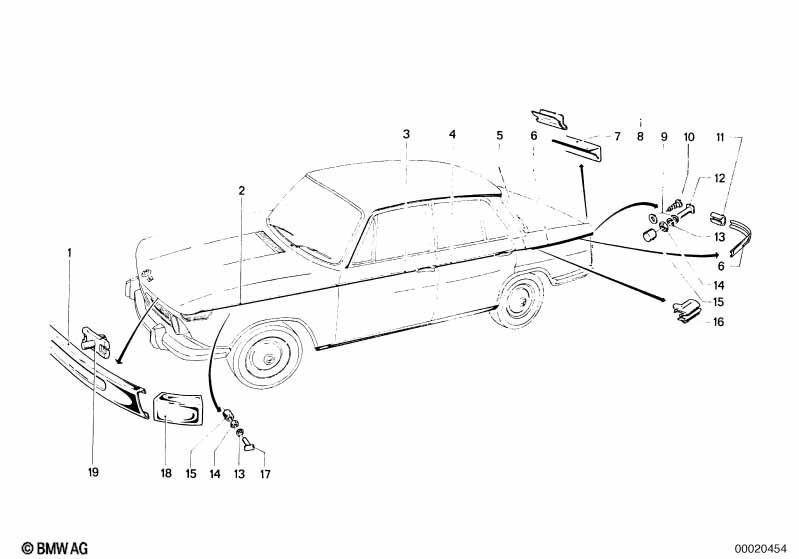 Genuine BMW 51135680107 Clamp (Inc. 2000, 2000tilux & 1800) | ML Performance EU Car Parts