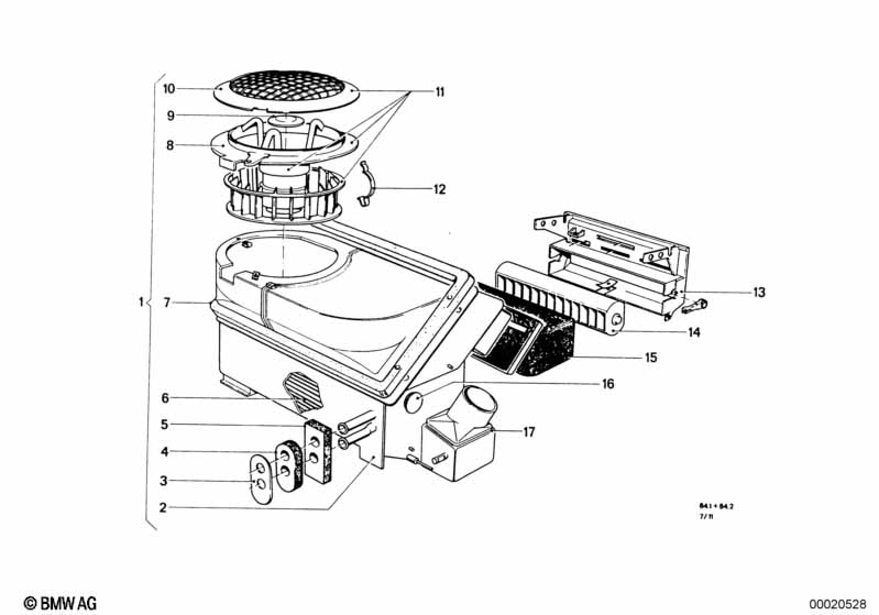 Genuine BMW 64111357890 Blower Unit (Inc. 2800, 2800Bav & 3.0CSL) | ML Performance EU Car Parts