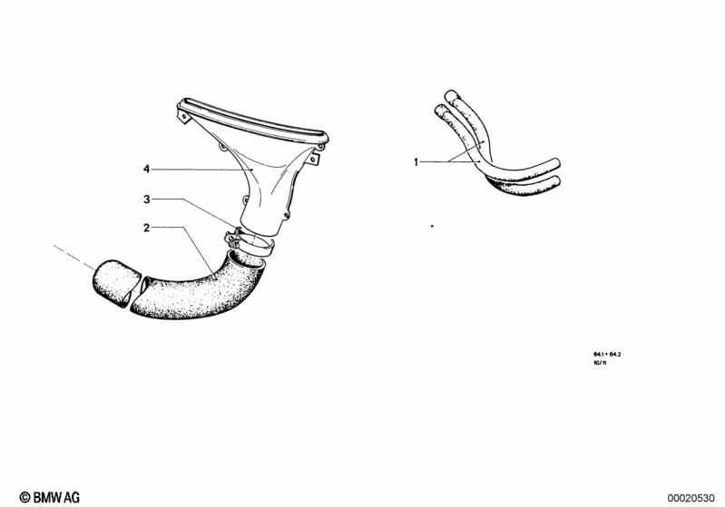 Water hose inlet/outlet