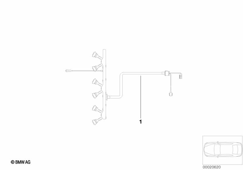 wiring harness, engine ignition module
