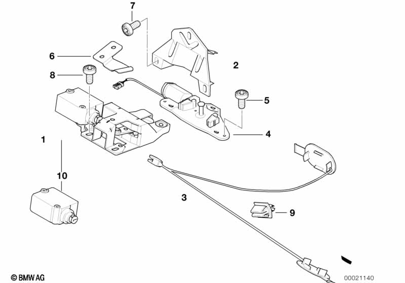 Trunk lid/closing system