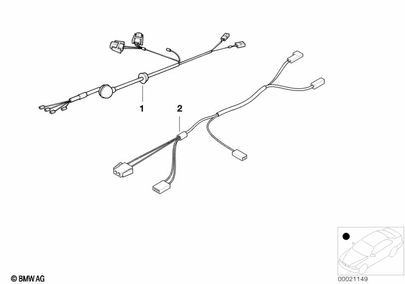 Repair wiring for trunk lid