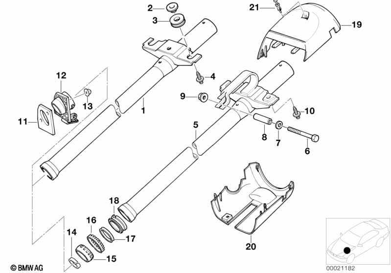 Genuine BMW 32311091698 E36 Trim Panel Upper Part (Inc. Z3) | ML Performance UK Car Parts