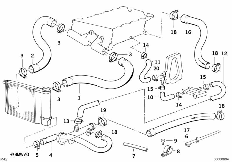 Cooling System Water Hoses