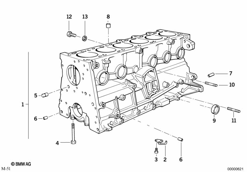 Genuine BMW 11122245427 E36 E38 E34 Cylinder Head Gasket Asbestos-Free 1,87mm 3-LOCH (Inc. 325td, 725tds & 525td) | ML Performance UK Car Parts