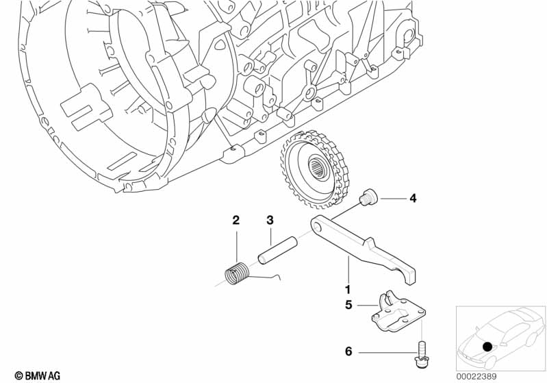 A5s325z parking lock