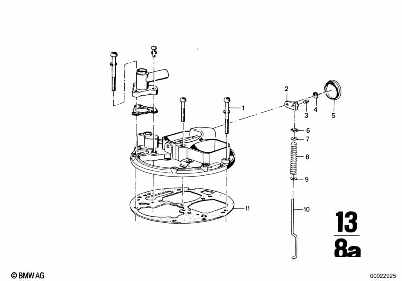 Carburetor cap/piston/float
