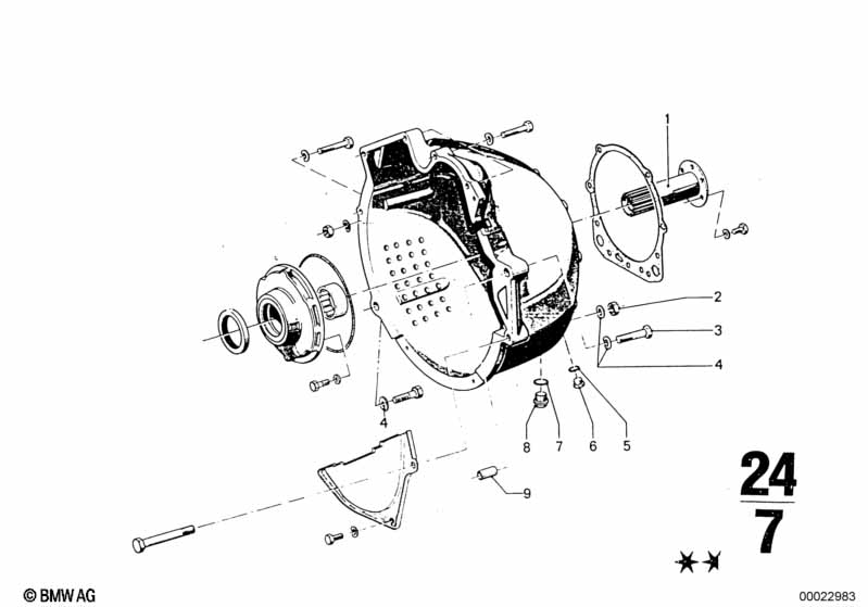 Jednotlivé díly ZF 3HP20