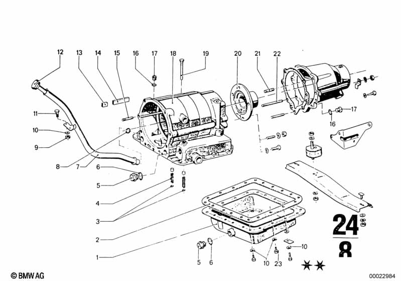 Components ZF 3HP20