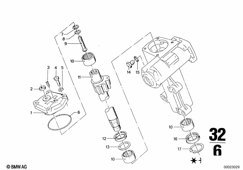 Hydro steering box