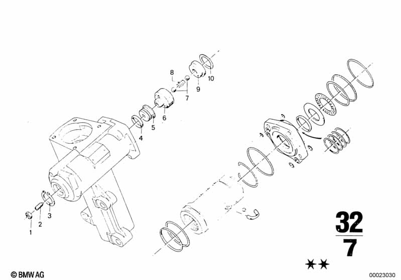 Hydro steering box