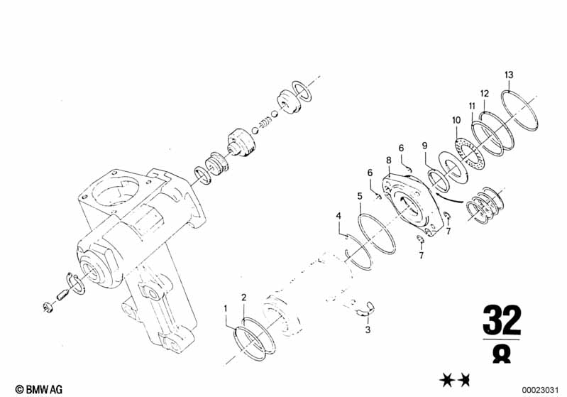Hydro steering box