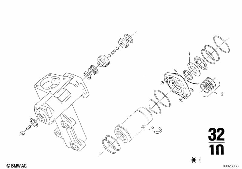 Hydro steering box