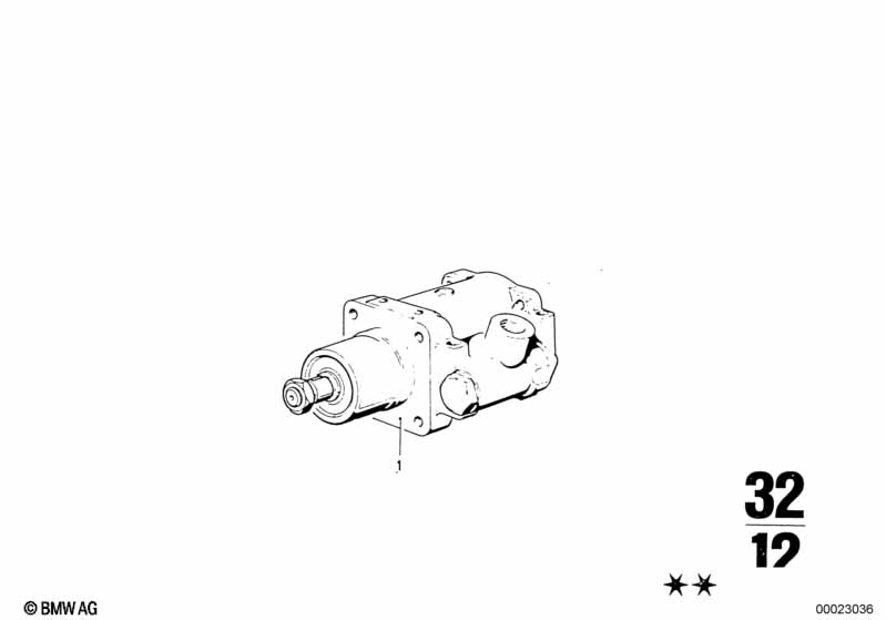 Hydro steering box